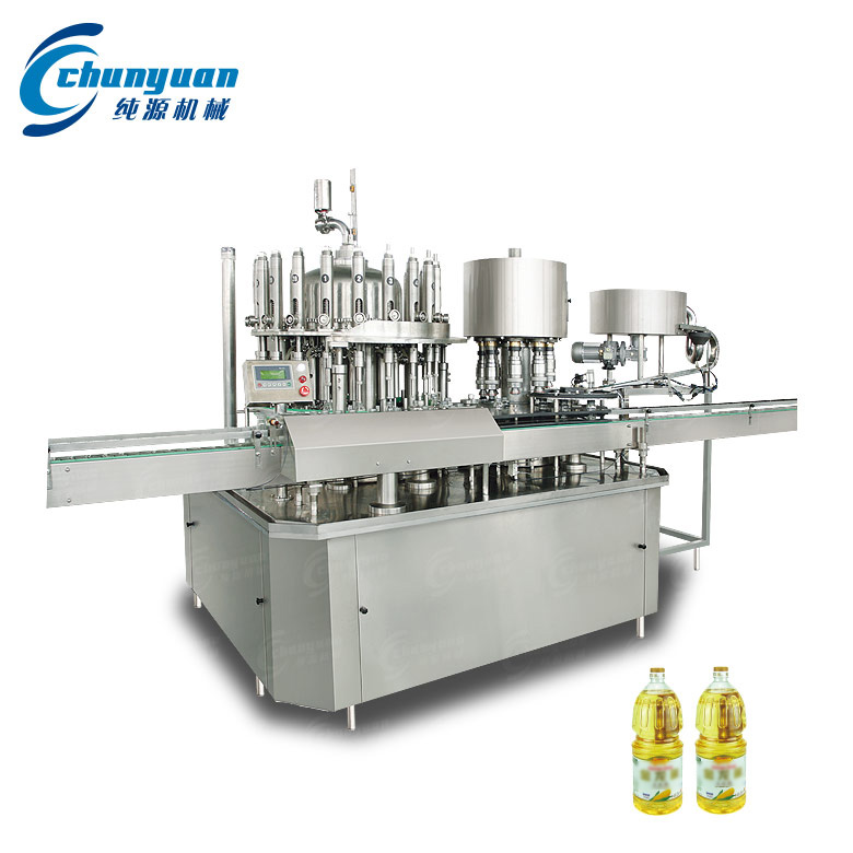 全自動油灌裝機 全自動油灌裝機